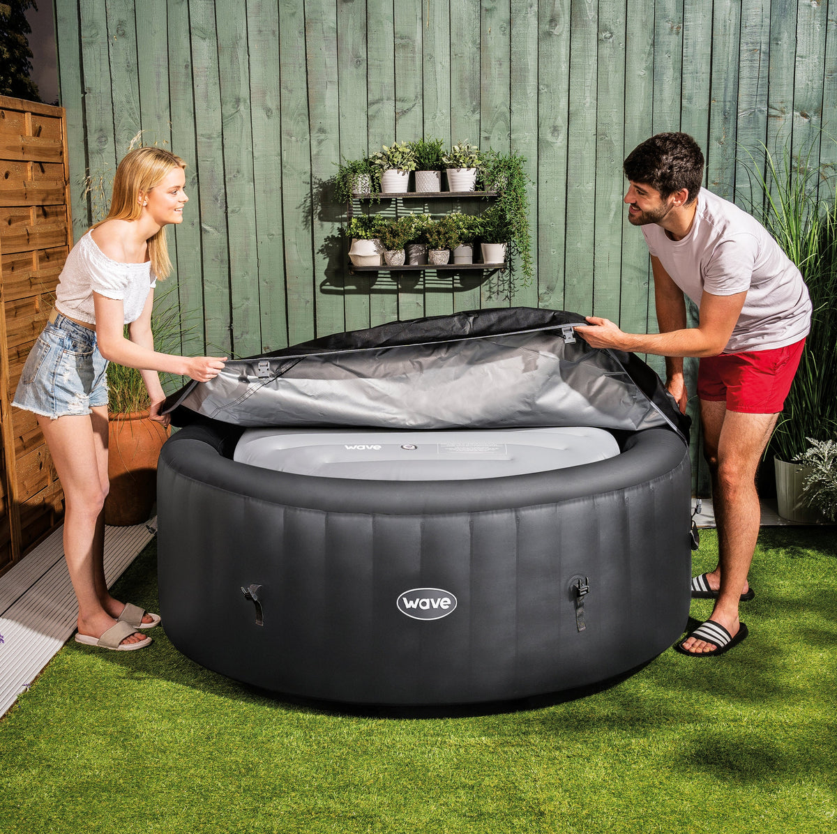 How to Inflate Your Spa Lid