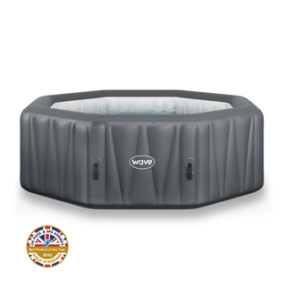 Aegean | 6-Person Inflatable Hot Tub | Integrated Heater | UKCA - Wave Spas