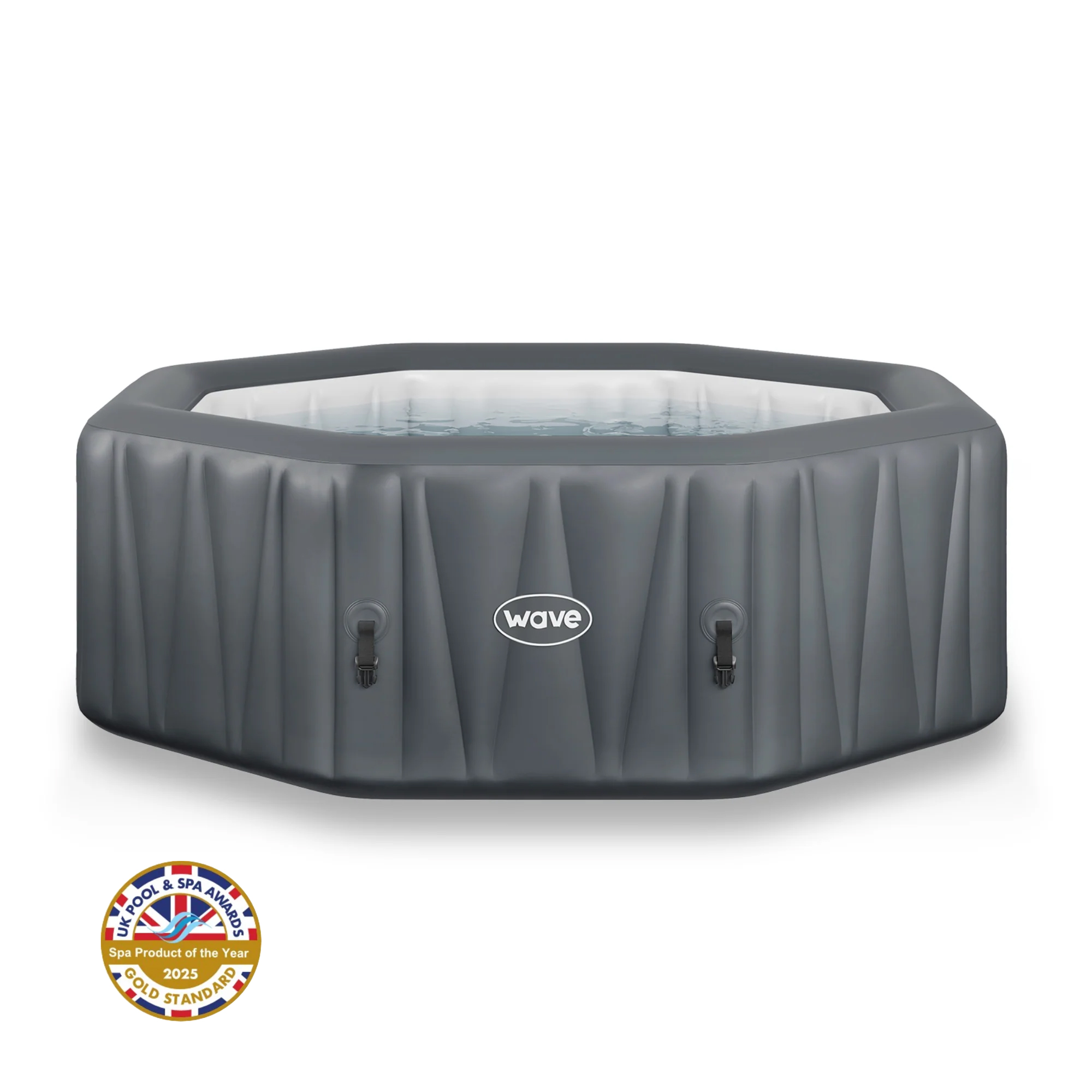 Aegean | 6-Person Inflatable Hot Tub | Integrated Heater | UKCA