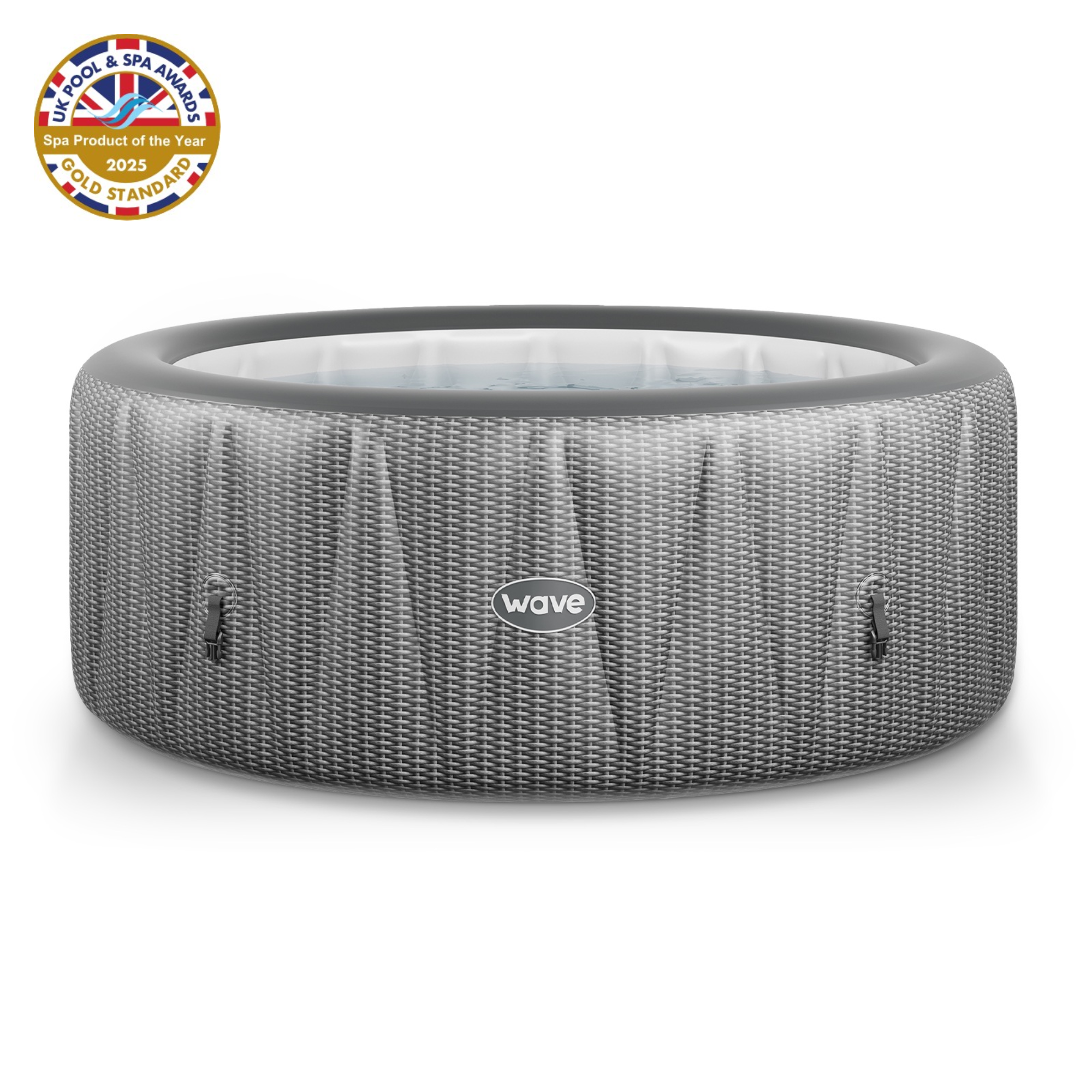 Atlantic | 4/6-Person Inflatable Hot Tub | Integrated Heater | UKCA