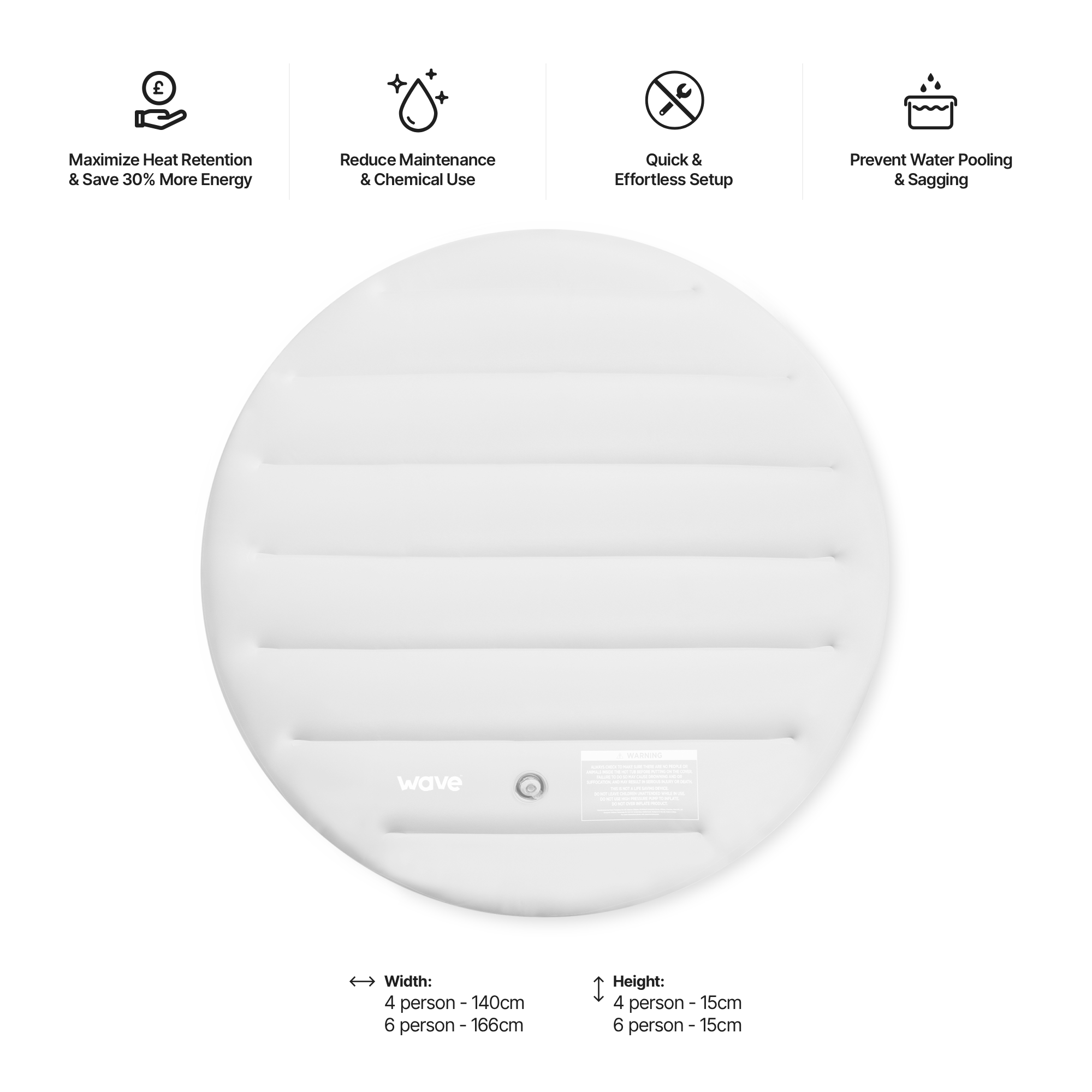 Thermally Efficient Inflatable Cover
