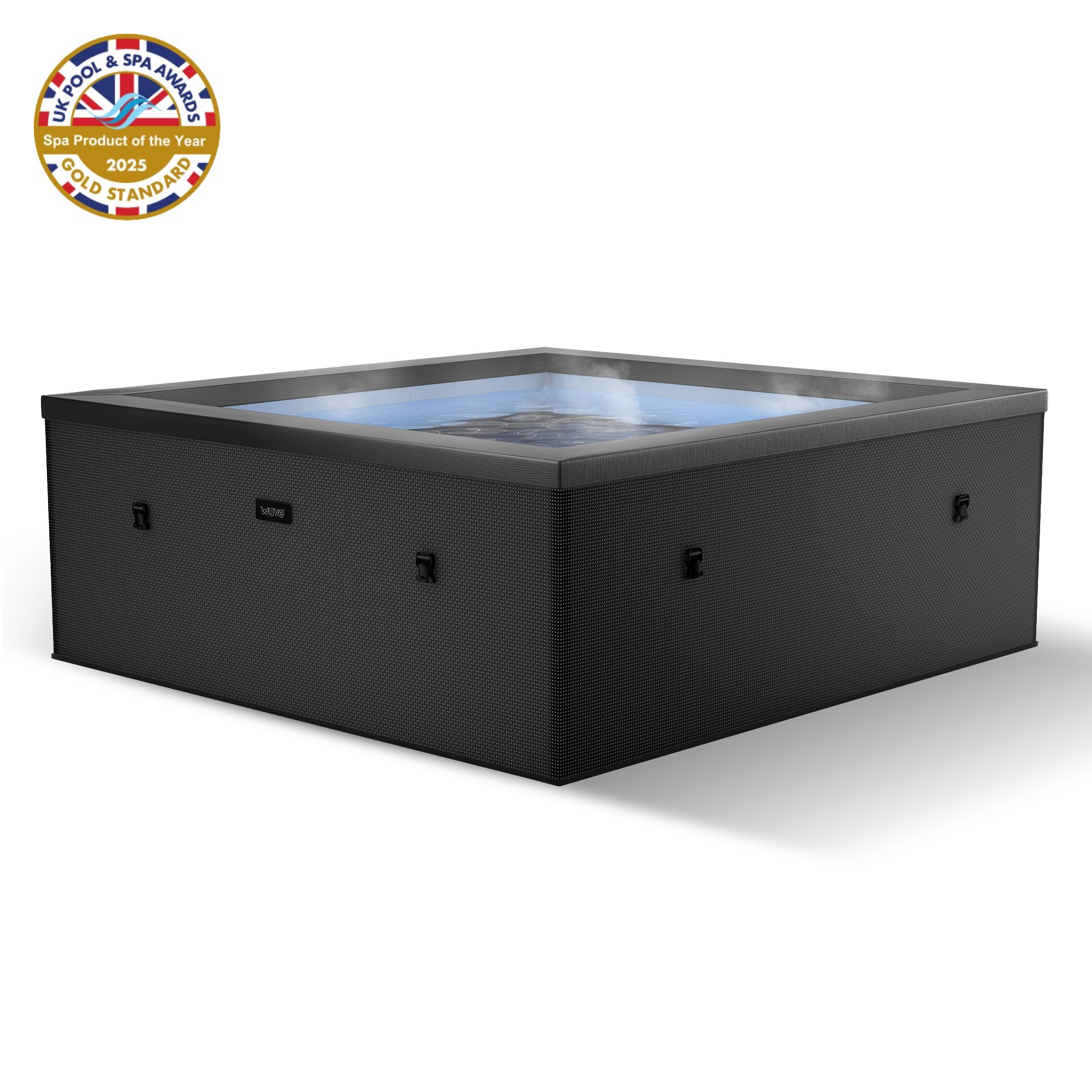 Garda | 4/6-Person Eco Foam Hot Tub | Built-In Integrated Heater | UKCA
