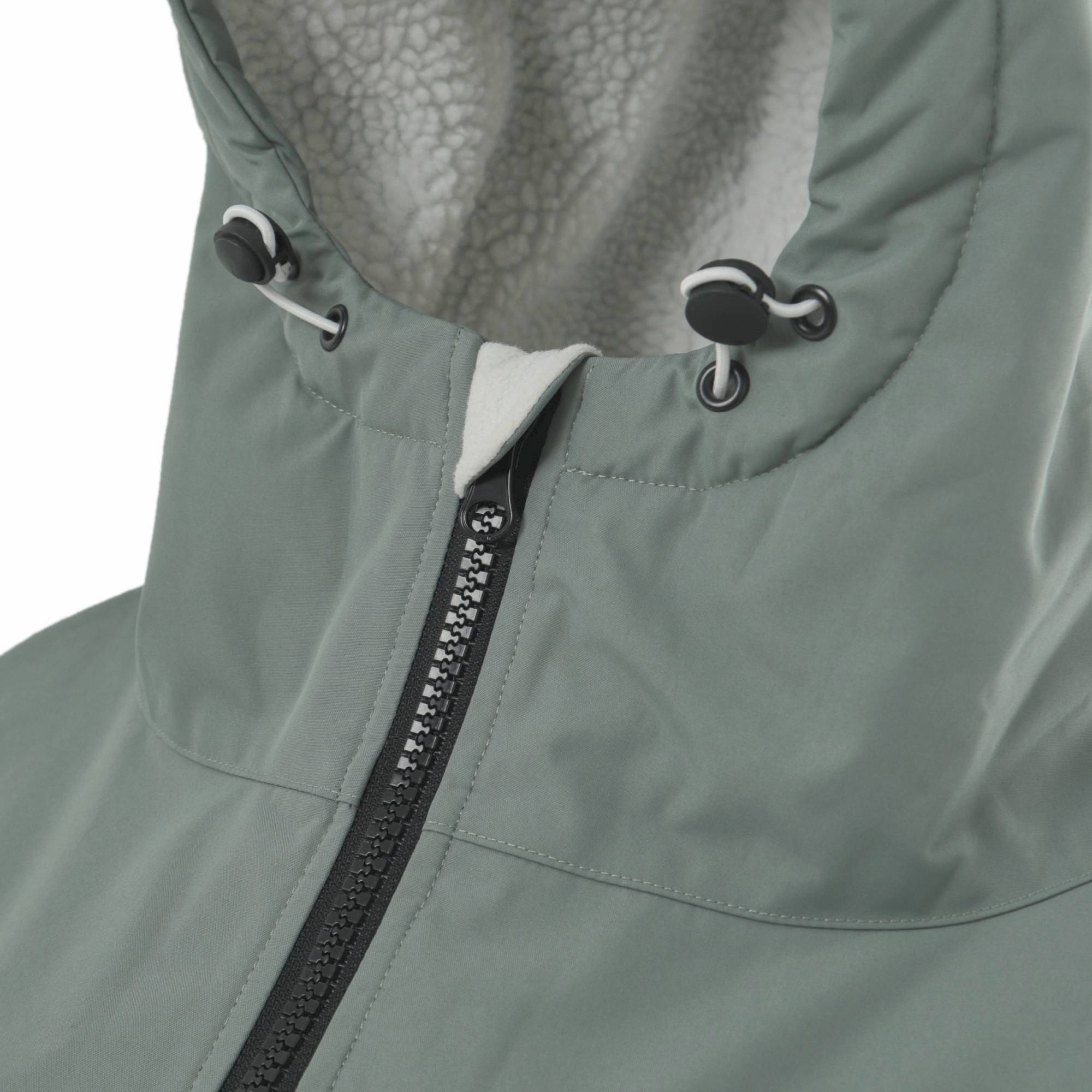 Fleece-Lined Hot Tub Changing Robe | Waterproof & Windproof | Unisex | Sage Green Robes Wave Spas