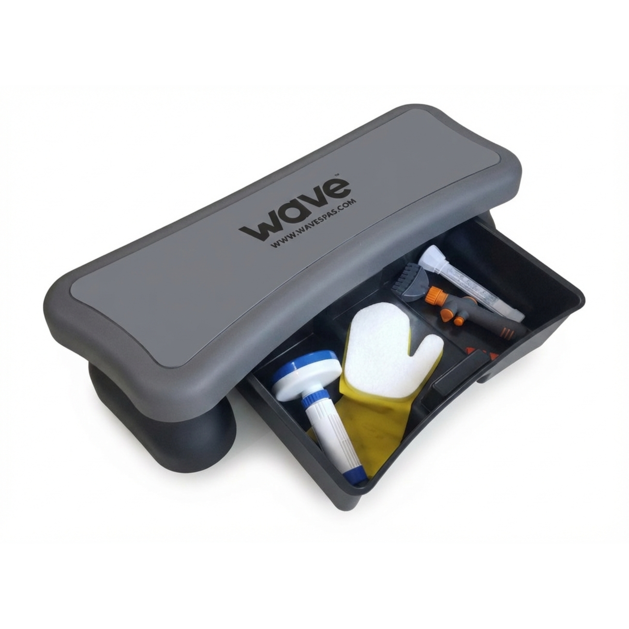 One Tier Step with Drawer