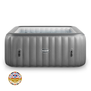 Pacific | 4/6-Person Inflatable Hot Tub | Integrated Heater | UKCA