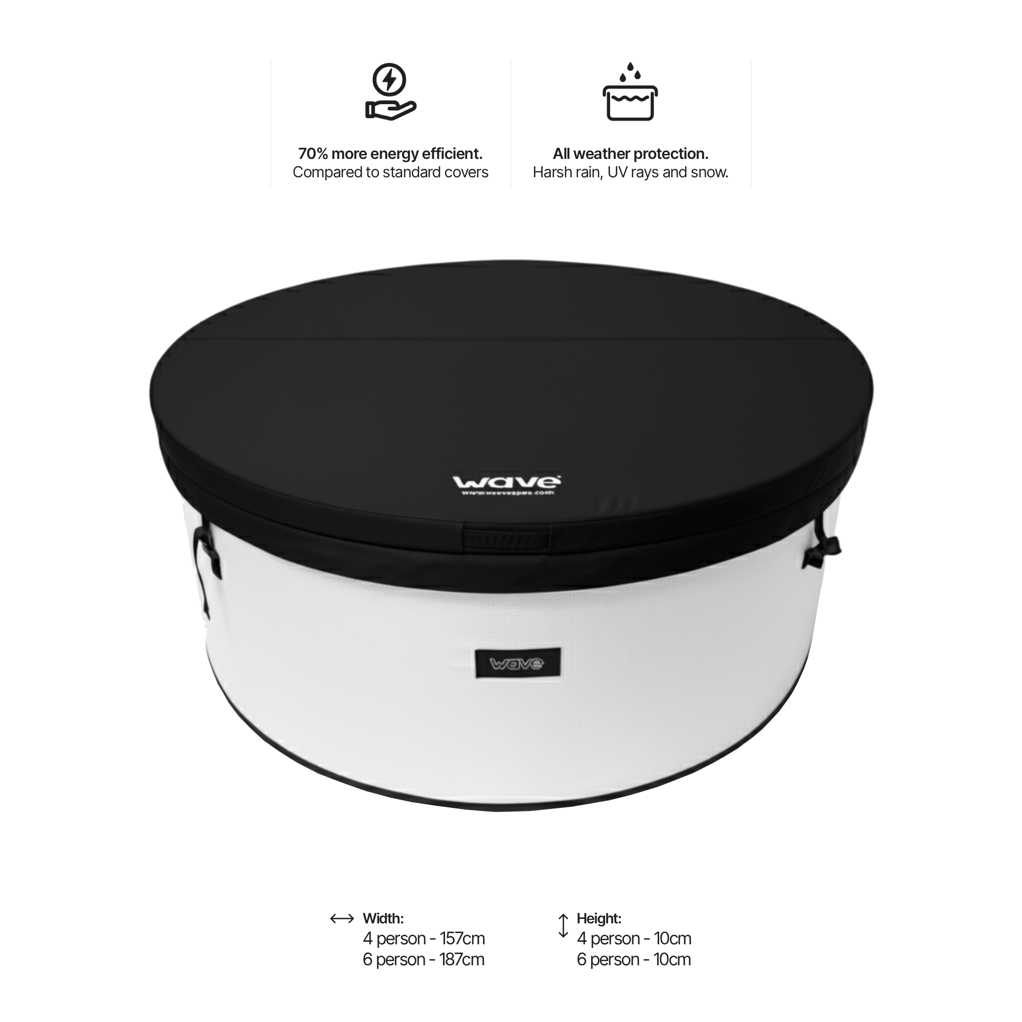 Premium All Weather Hot Tub Cover