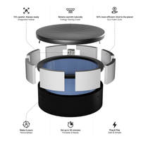 Tahoe | 4/6-Person Eco Foam Hot Tub | Built-In Integrated Heater | UKCA - Wave Spas