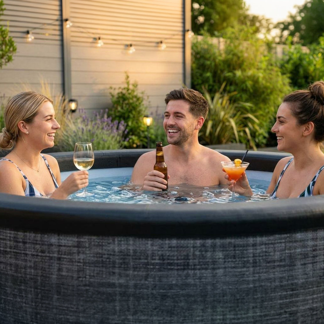Tahoe | 4/6-Person Eco Foam Hot Tub | Built-In Integrated Heater | CE