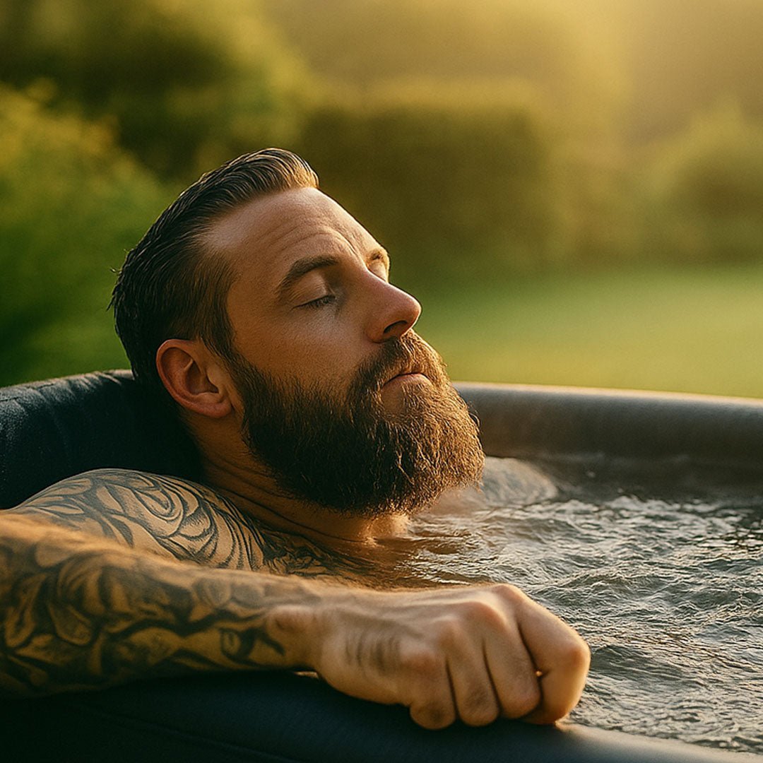 Antarctic | Drop Stitch Ice Bath | Black Ice Bath Wave Spas UK