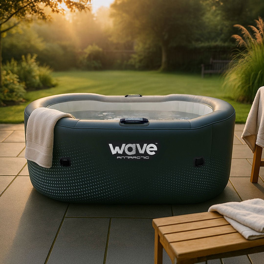 Antarctic | Drop Stitch Ice Bath | Black Ice Bath Wave Spas UK