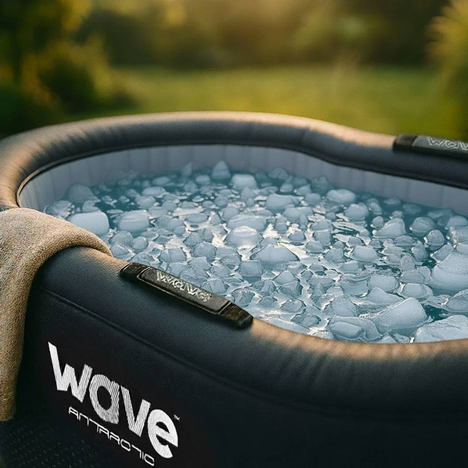 Antarctic | Drop Stitch Ice Bath | Black Ice Bath Wave Spas UK