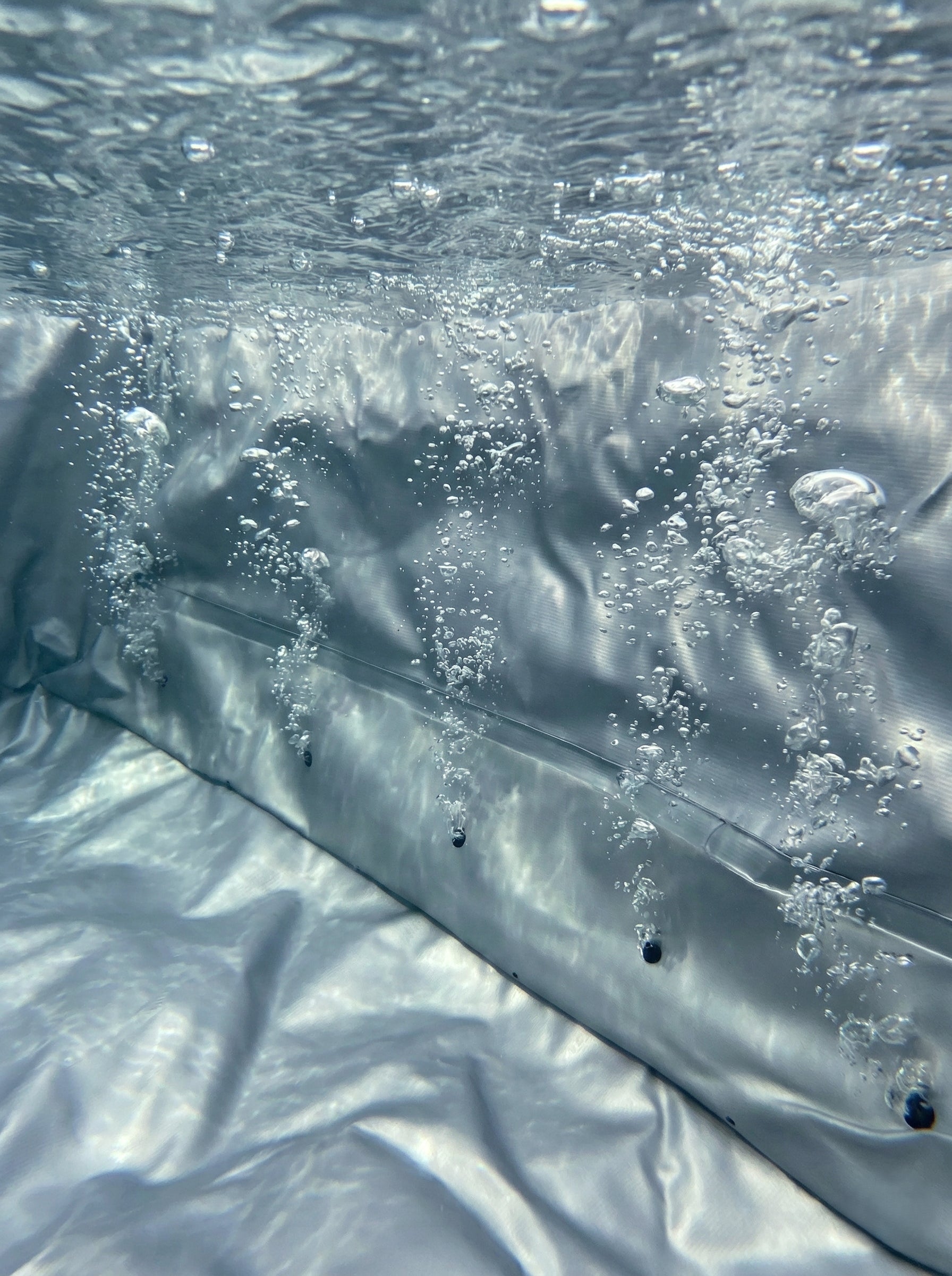 Close up of bubble jets in a Wave Como hot tub