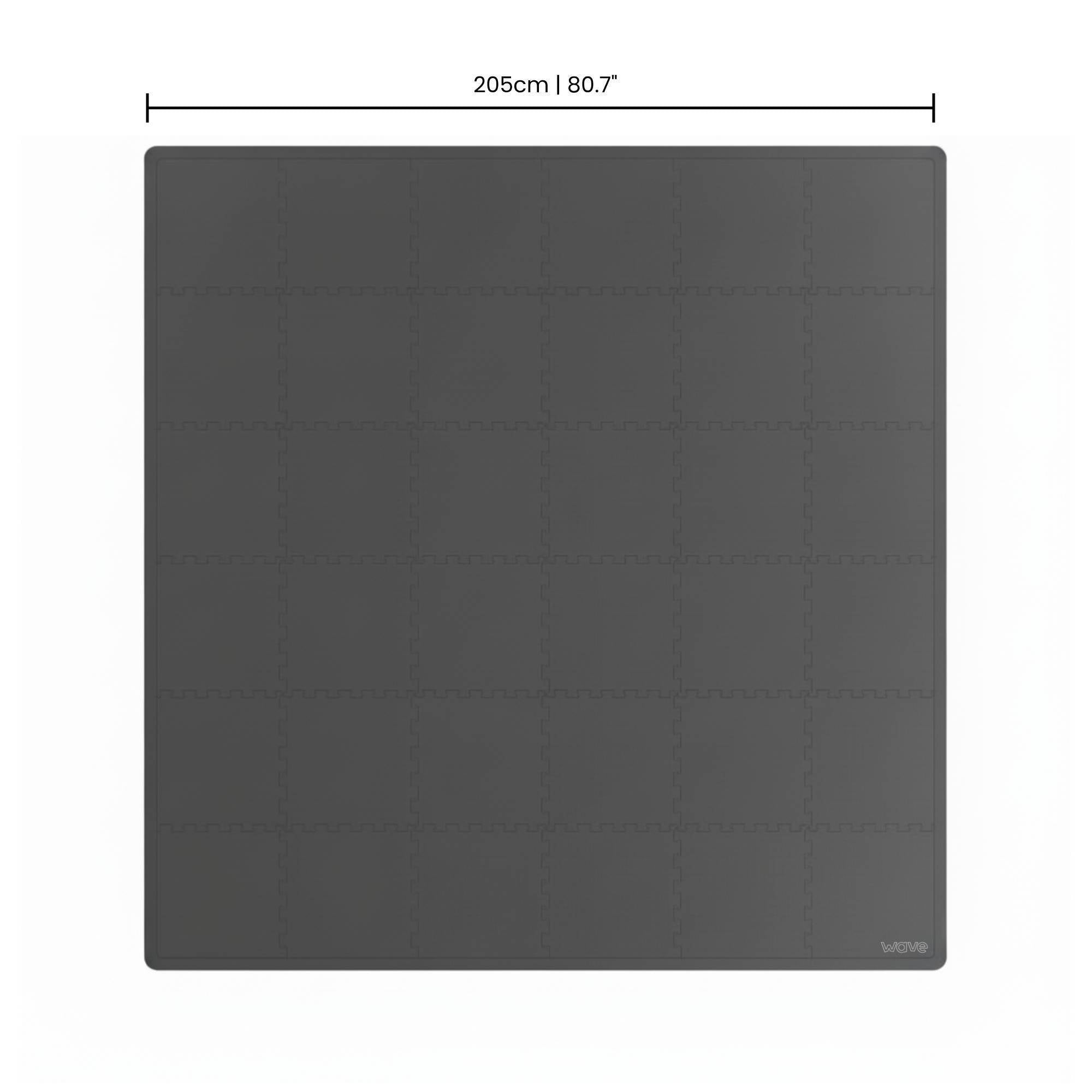 Insulating Foam Mat | Square | 49 Pieces Insulating Floor Mat Wave Spas