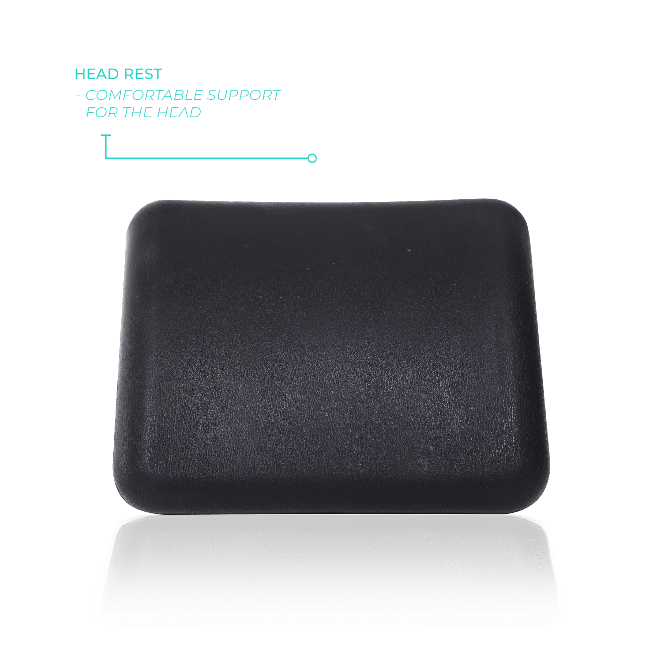 Hot Tub Head Rest & Drinks Holder | 2-in-1 | Osaka | Black Drinks Holder Wave Spas