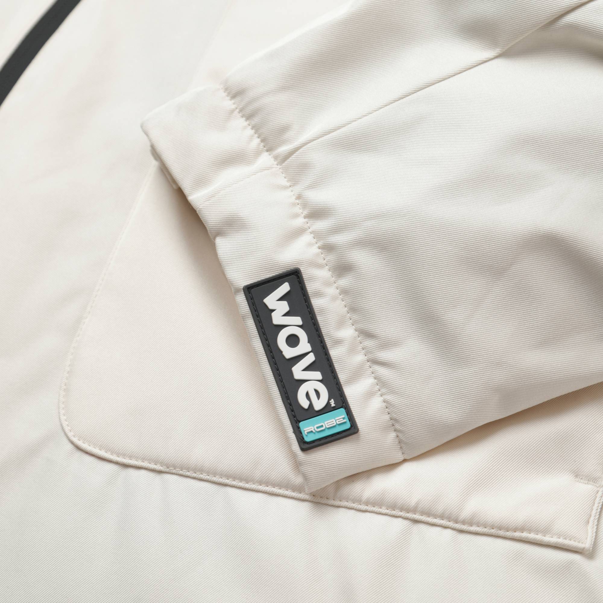 Wave 3 in 1 Hot Tub Changing Robe | Waterproof & Windproof | Unisex | Ecru Cream Robes Wave Spas