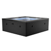Garda v2 | 4/6-Person Eco Foam Hot Tub | Integrated Heater | Charcoal Black - Wave Spas Inflatable, foam Hot Tubs