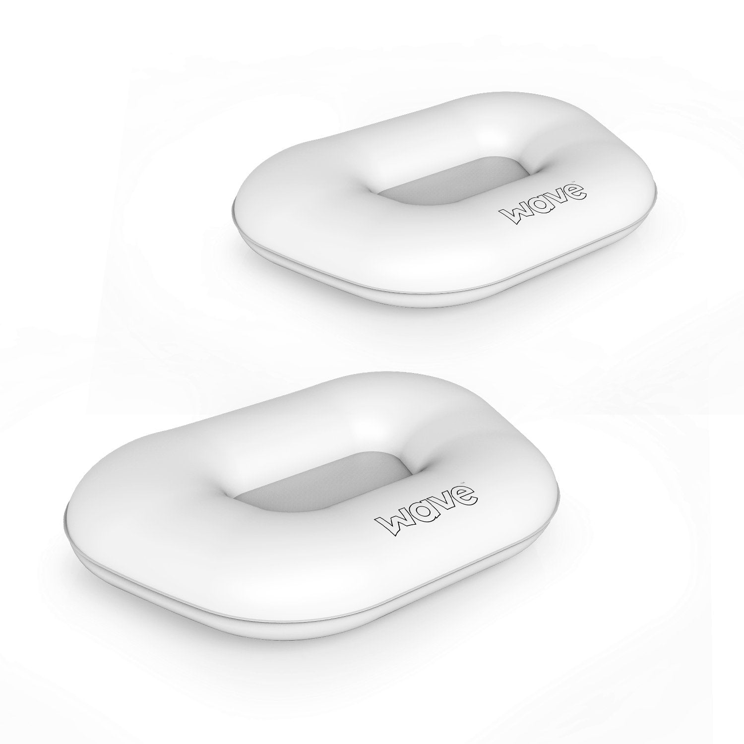 Inflatable Booster Seat Cushion/Floating Tray | White | 2 Pack Seats Wave Spas