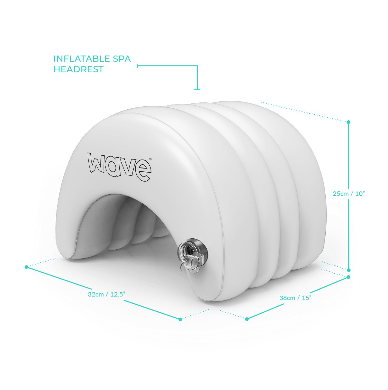 Head Rest Pillow | White Head Rests Wave Spas