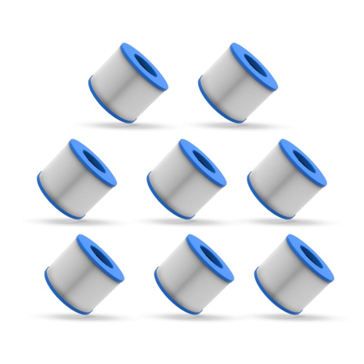 Replacement Filter | Screw-On/Threaded Filters Wave Spas 8 Pack