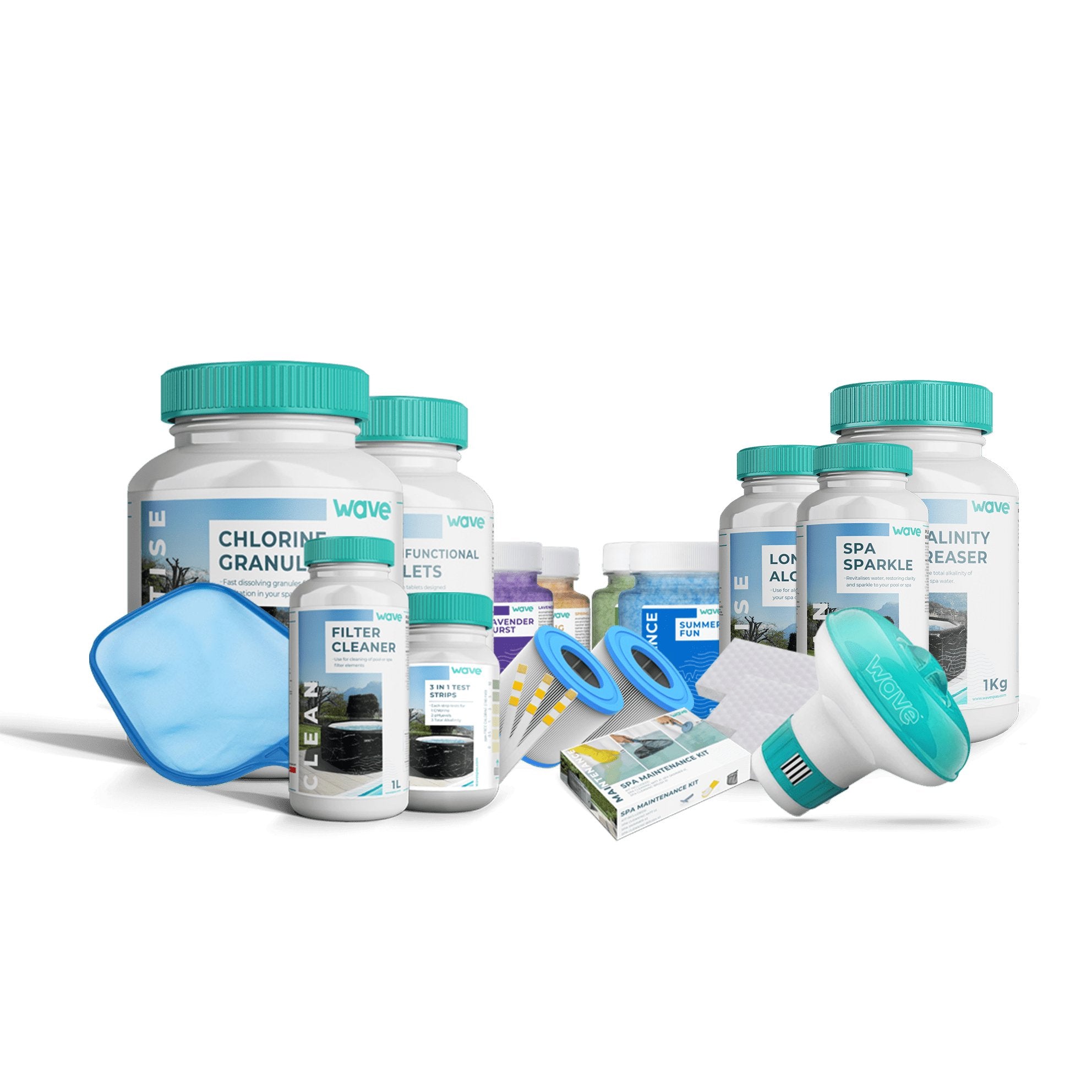 Ultimate Spa Maintenance Kit | Summer Bundle Chemicals Wave Spas