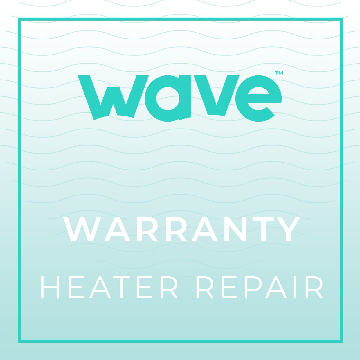 Warranty Heater Unit Repair *CAN ONLY BE PURCHASED FOLLOWING A CONSULTATION WITH CUSTOMER SERVICES Wave Spas