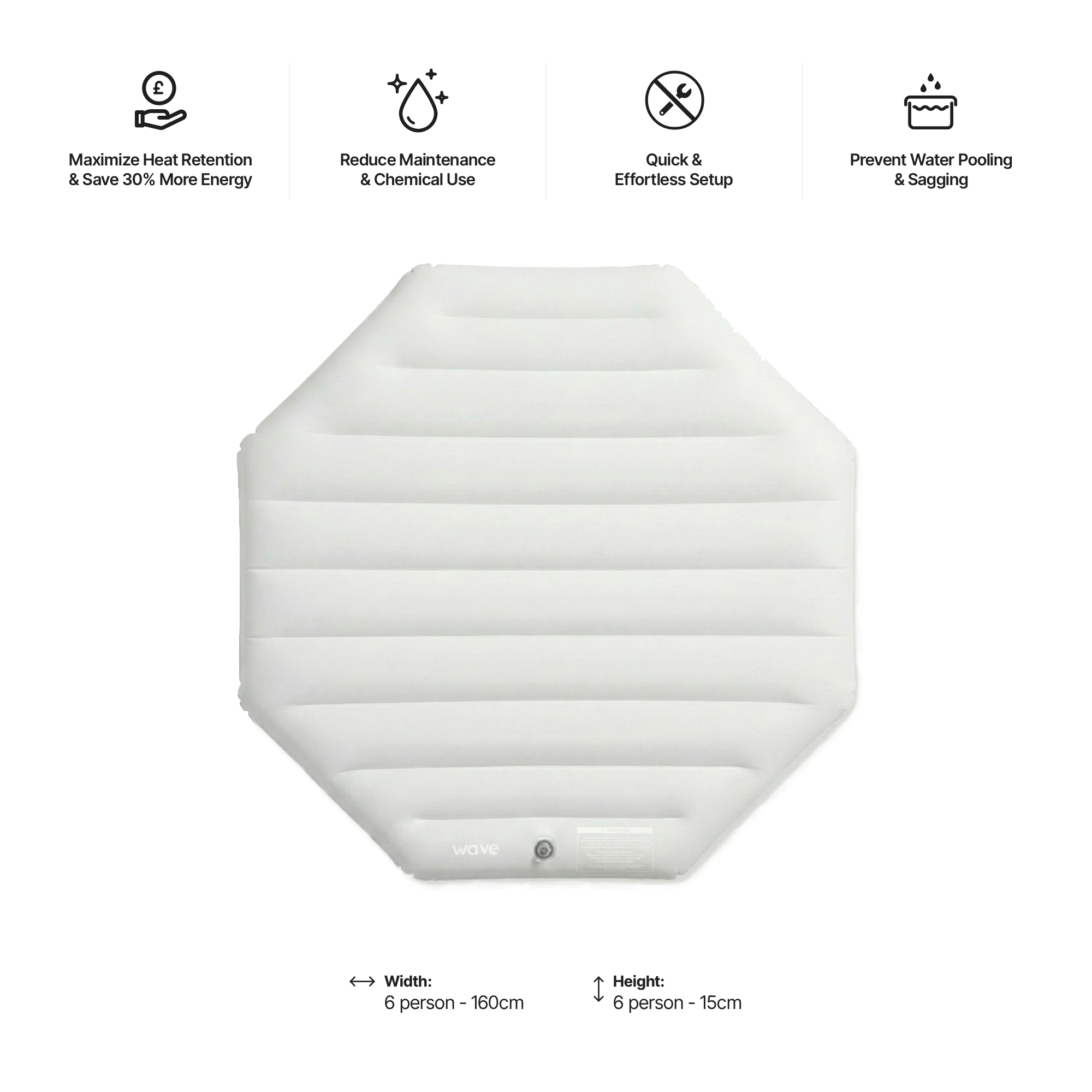 Thermally Efficient Inflatable Cover