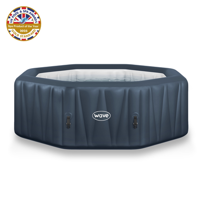 Aegean | 6-Person Inflatable Hot Tub | Integrated Heater | UKCA