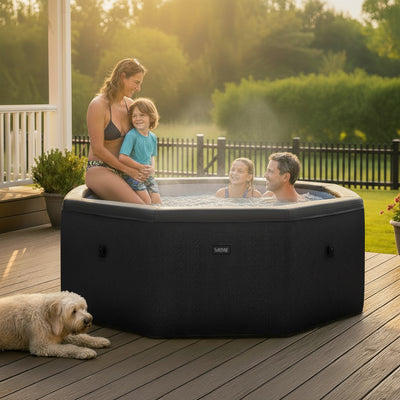 Como | 6-Person Eco Foam Hot Tub | Built-In Integrated Heater | ETL