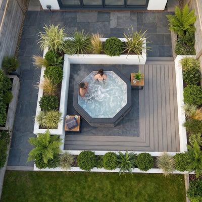 Como | 6-Person Eco Foam Hot Tub | Built-In Integrated Heater | UKCA