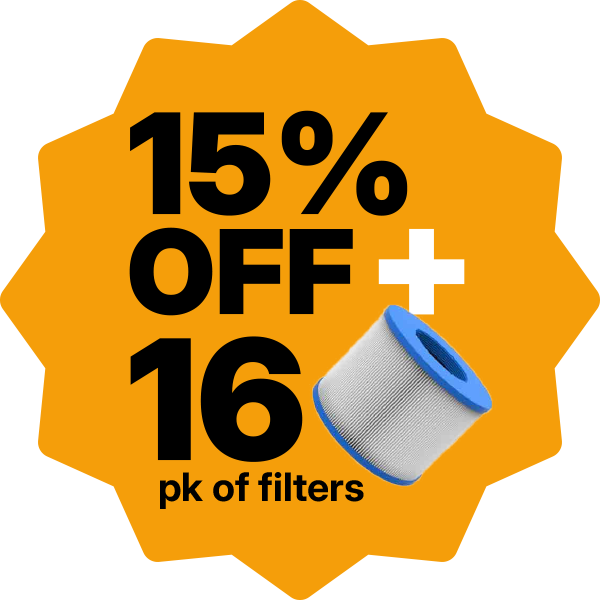 15% Off + Free 16pk Filters