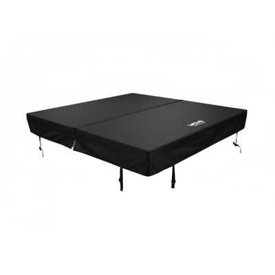 Wave Spas Garda All-Weather Thermal Cover – 173cm round EPS insulated energy-saving spa lid in charcoal grey.