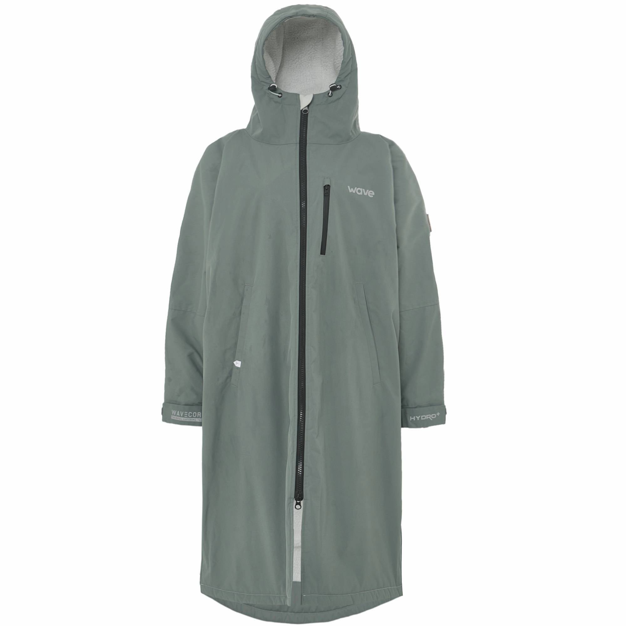 Fleece-Lined Changing Robe | Unisex | Sage  Wave Spas   