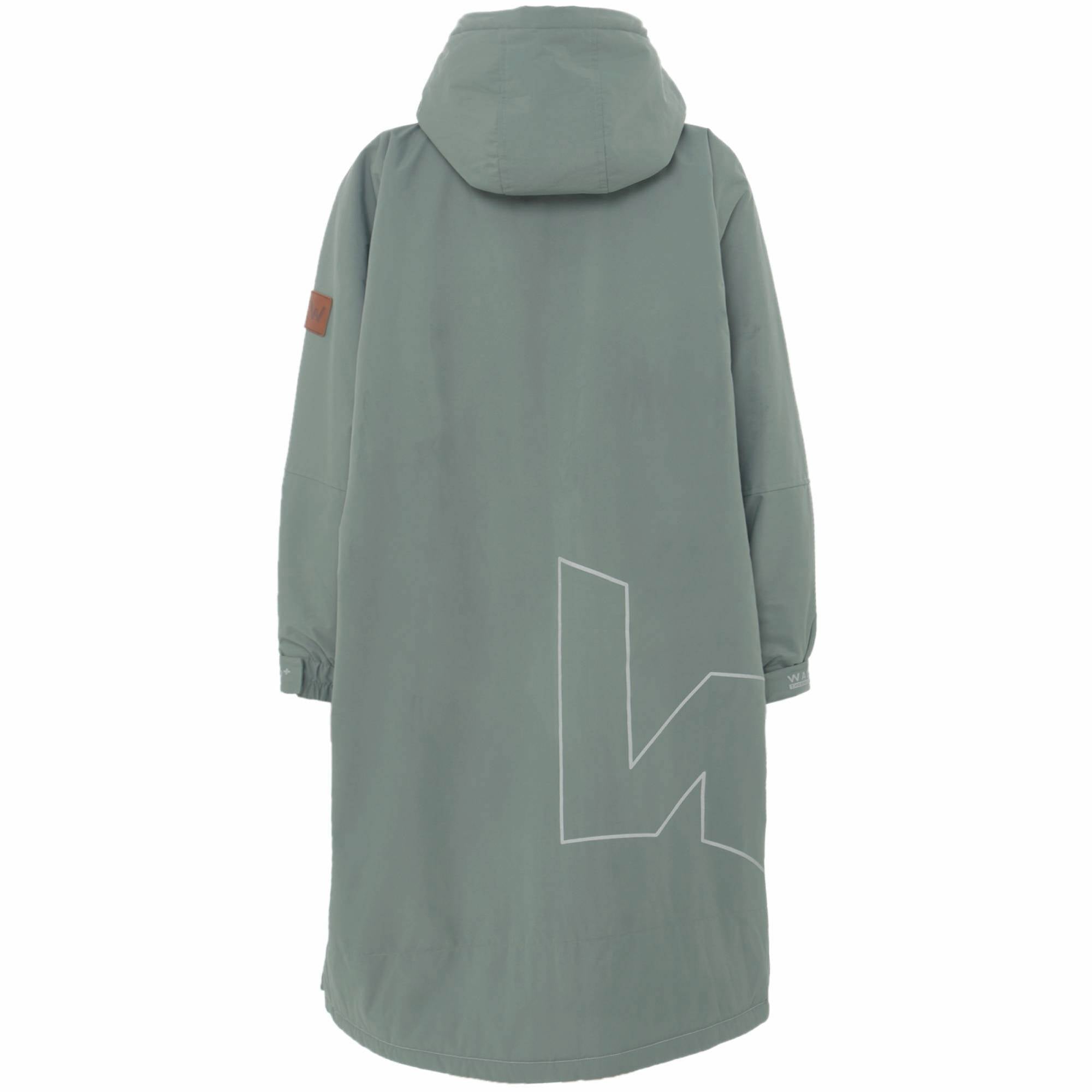 Fleece-Lined Changing Robe | Unisex | Sage  Wave Spas   