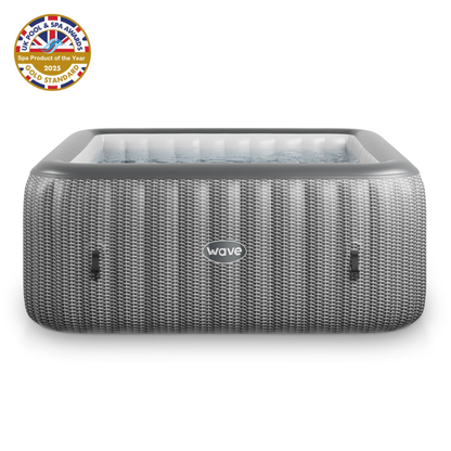 Pacific | 4/6-Person Inflatable Hot Tub | Integrated Heater | UKCA