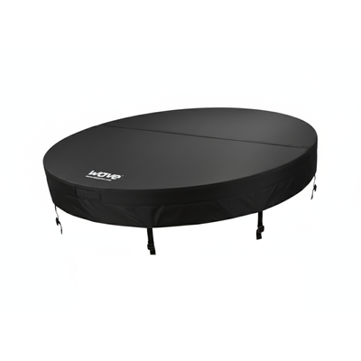Wave Spas Tahoe All-Weather Thermal Cover – 153cm square EPS insulated energy-saving spa lid in charcoal grey.