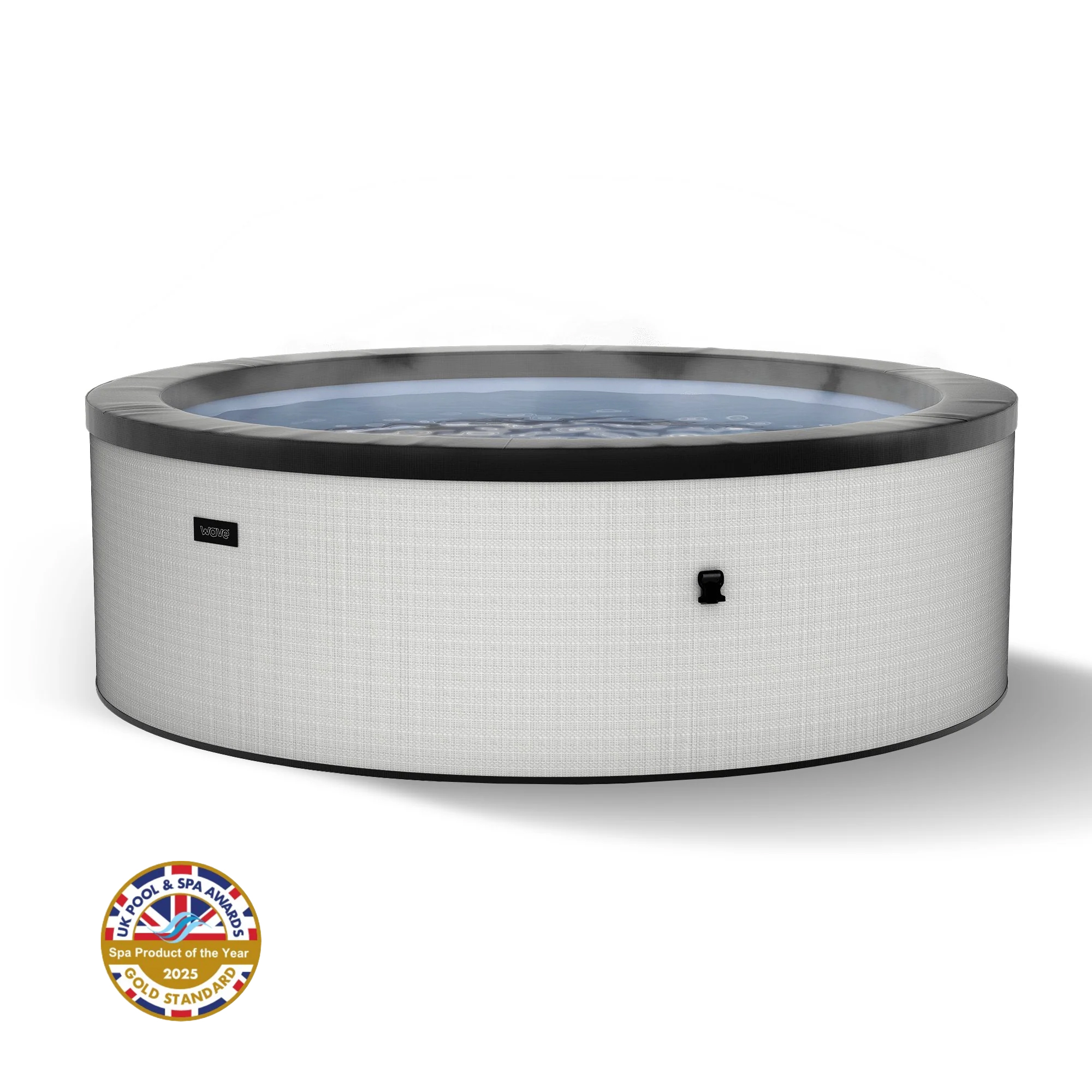 Tahoe Runder Whirlpool aus Schaumstoff für 4 6 Personen Energieeffizienter tragbarer Whirlpool