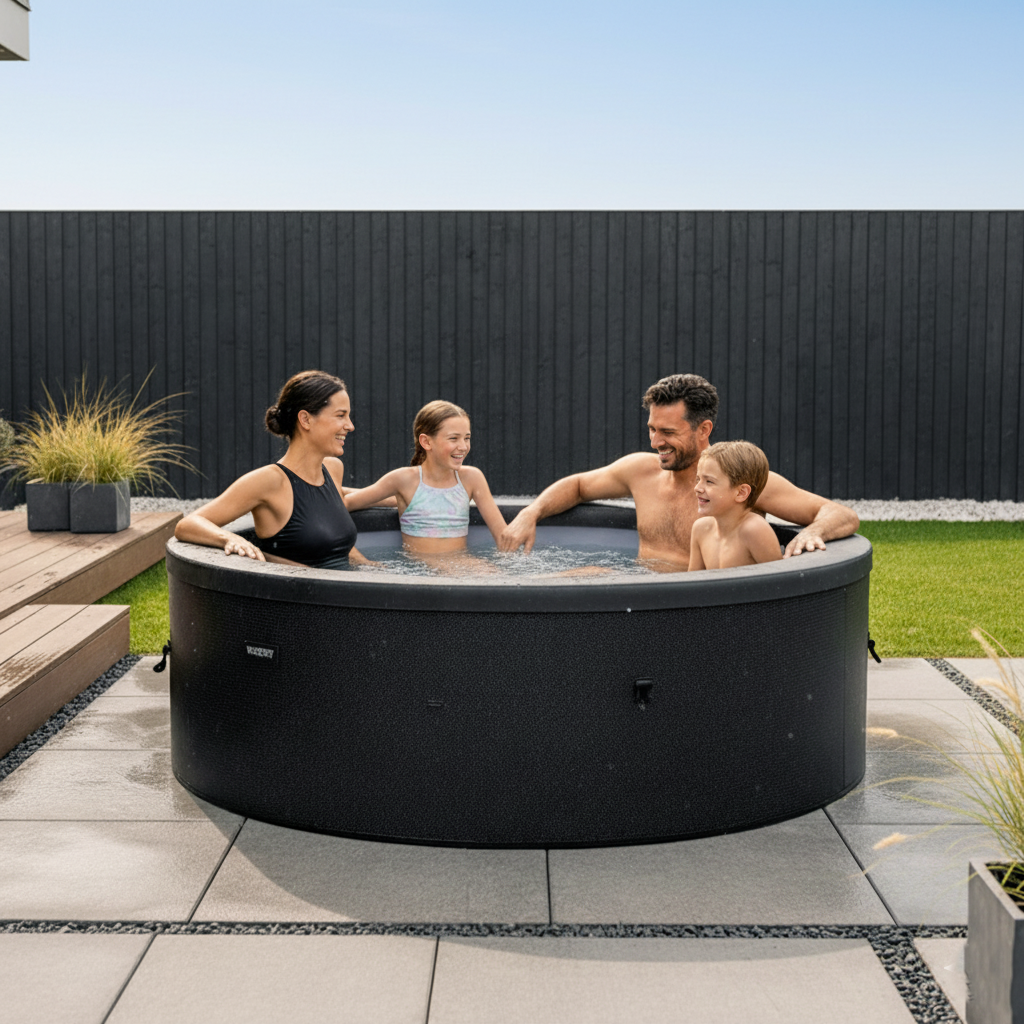 Tahoe | 4/6-Person Eco Foam Hot Tub | Built-In Integrated Heater | UKCA