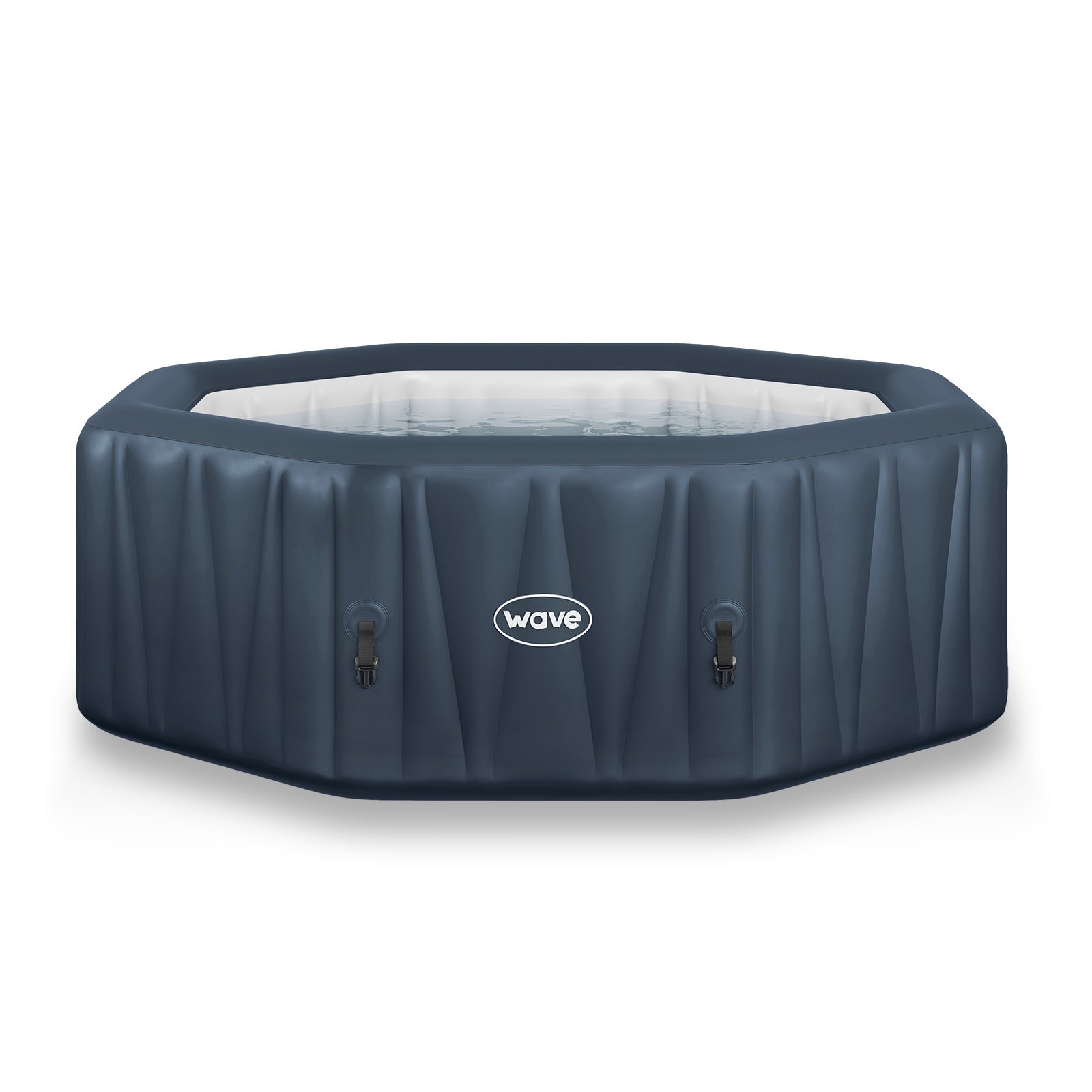 Aegean | 6 - Person Inflatable Hot Tub | Integrated Heater | Navy - Wave Spas UK