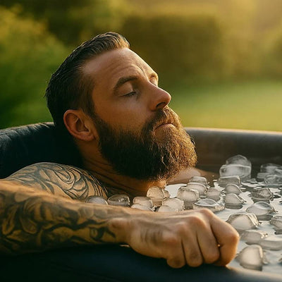 Antarctic | Drop Stitch Ice Bath | Black Ice Bath Wave Spas UK 
