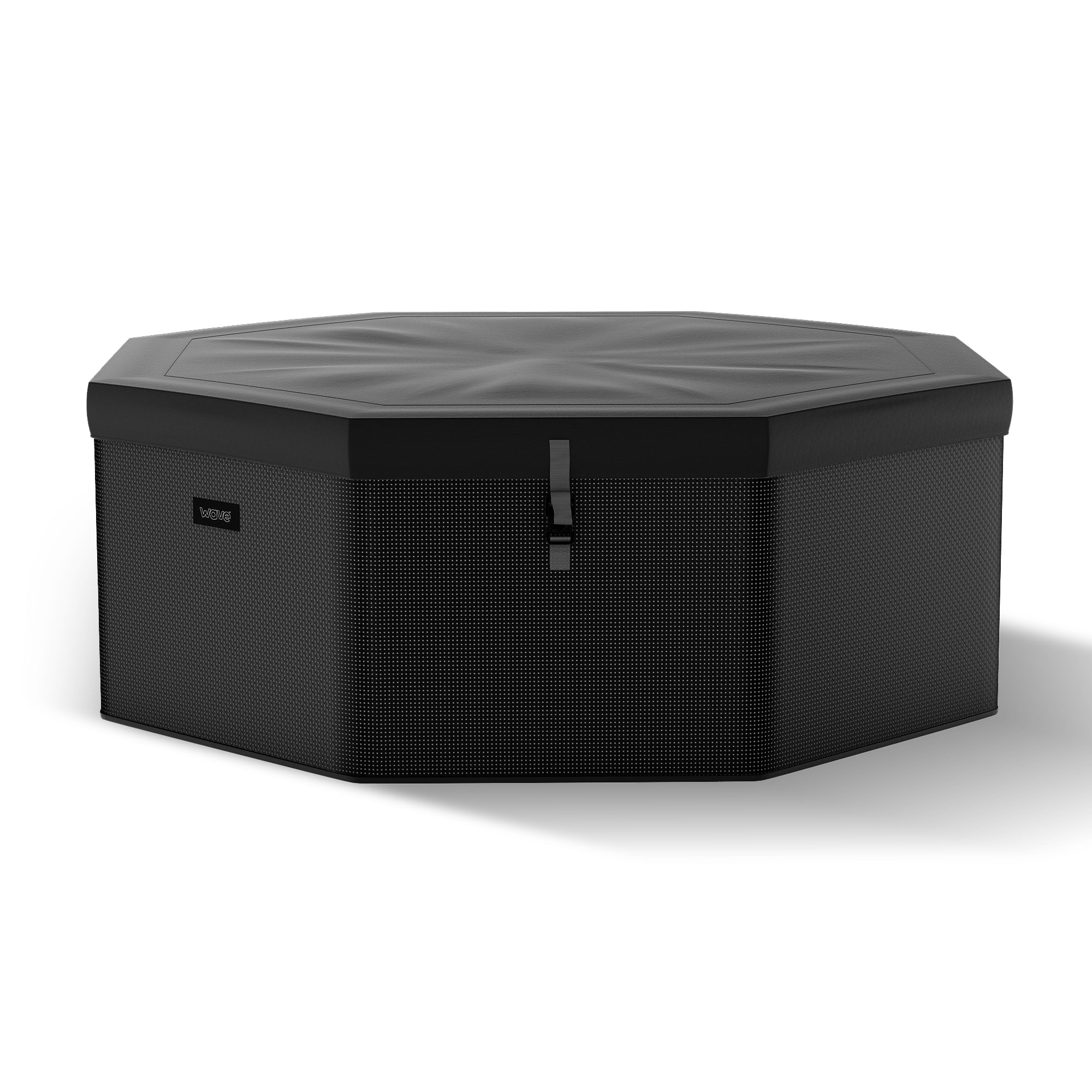 Como | 6-Person Eco Foam Hot Tub | Built-In Integrated Heater | Charcoal Black Foam Eco Spas Wave Spas
