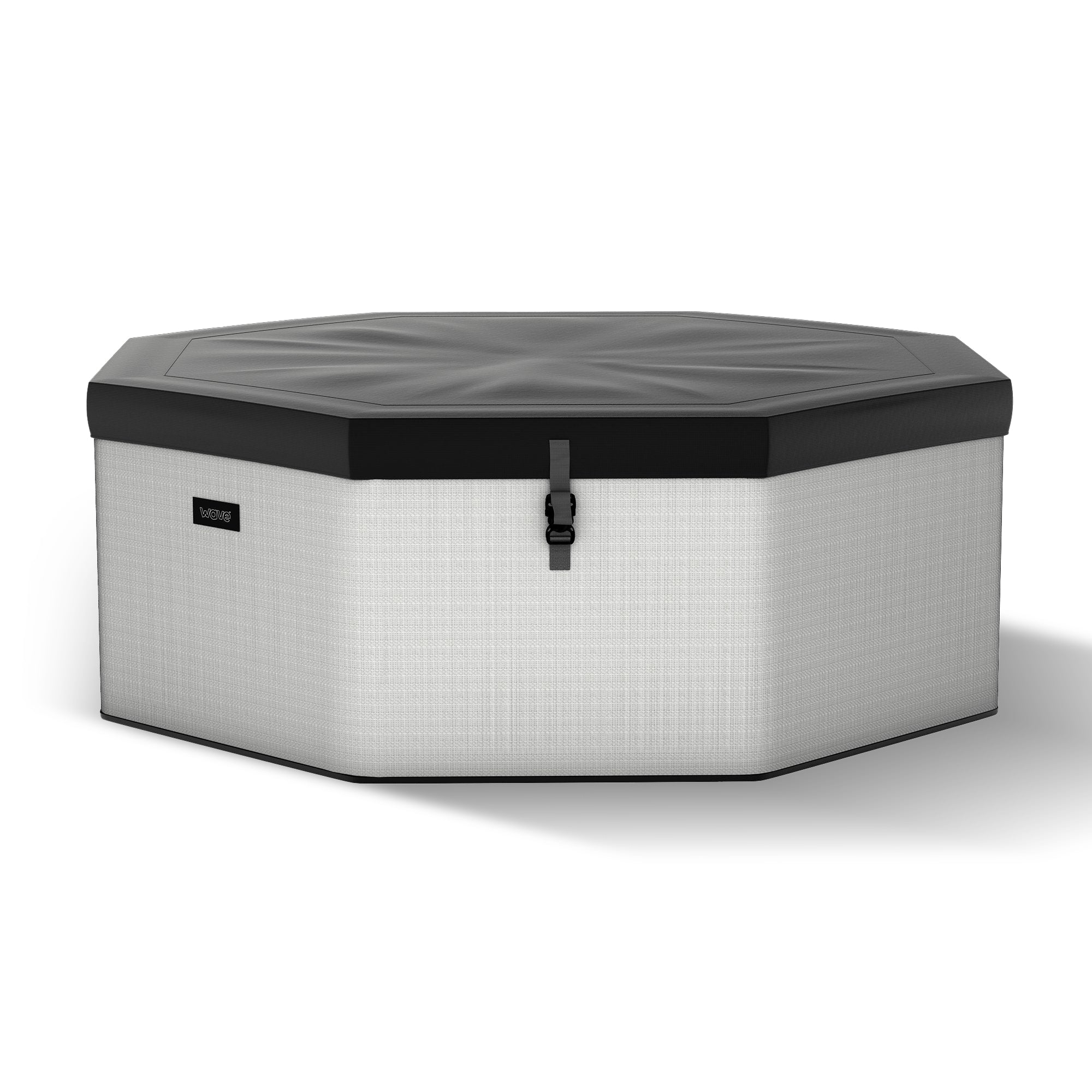 Como | 6-Person Eco Foam Hot Tub | Built-In Integrated Heater | Graphite Grey Foam Eco Spas Wave Spas