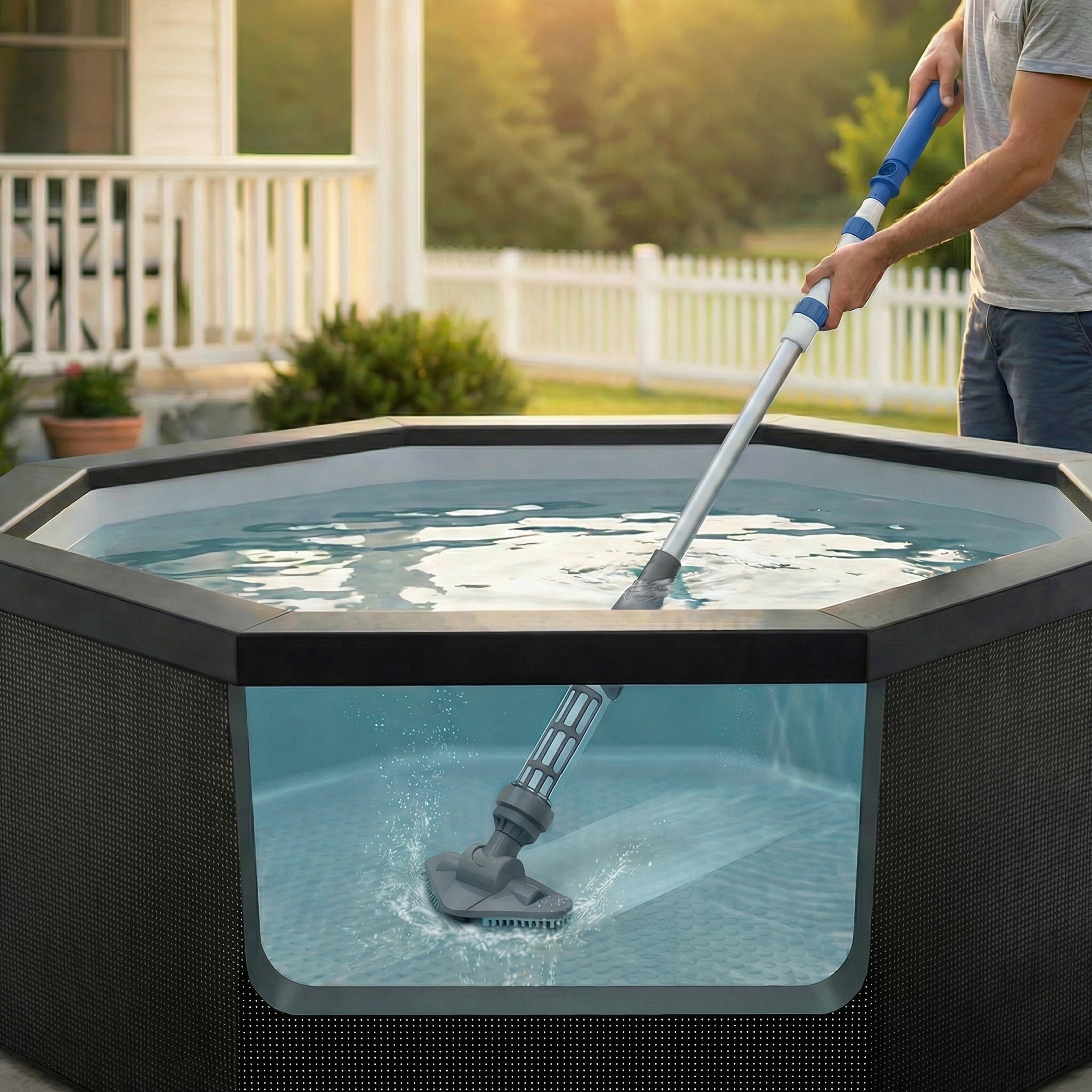 【hope】18KPa強力吸引 65℃熱風乾燥 UV除菌 超音波 ダニ退治 Cordless Pool Vacuum Cleaner – Wave Spas