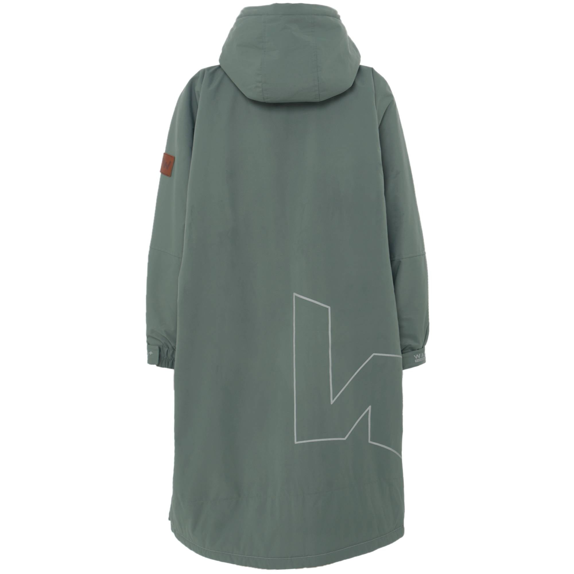 Fleece - Lined Changing Robe | Unisex | Sage - Wave Spas UK