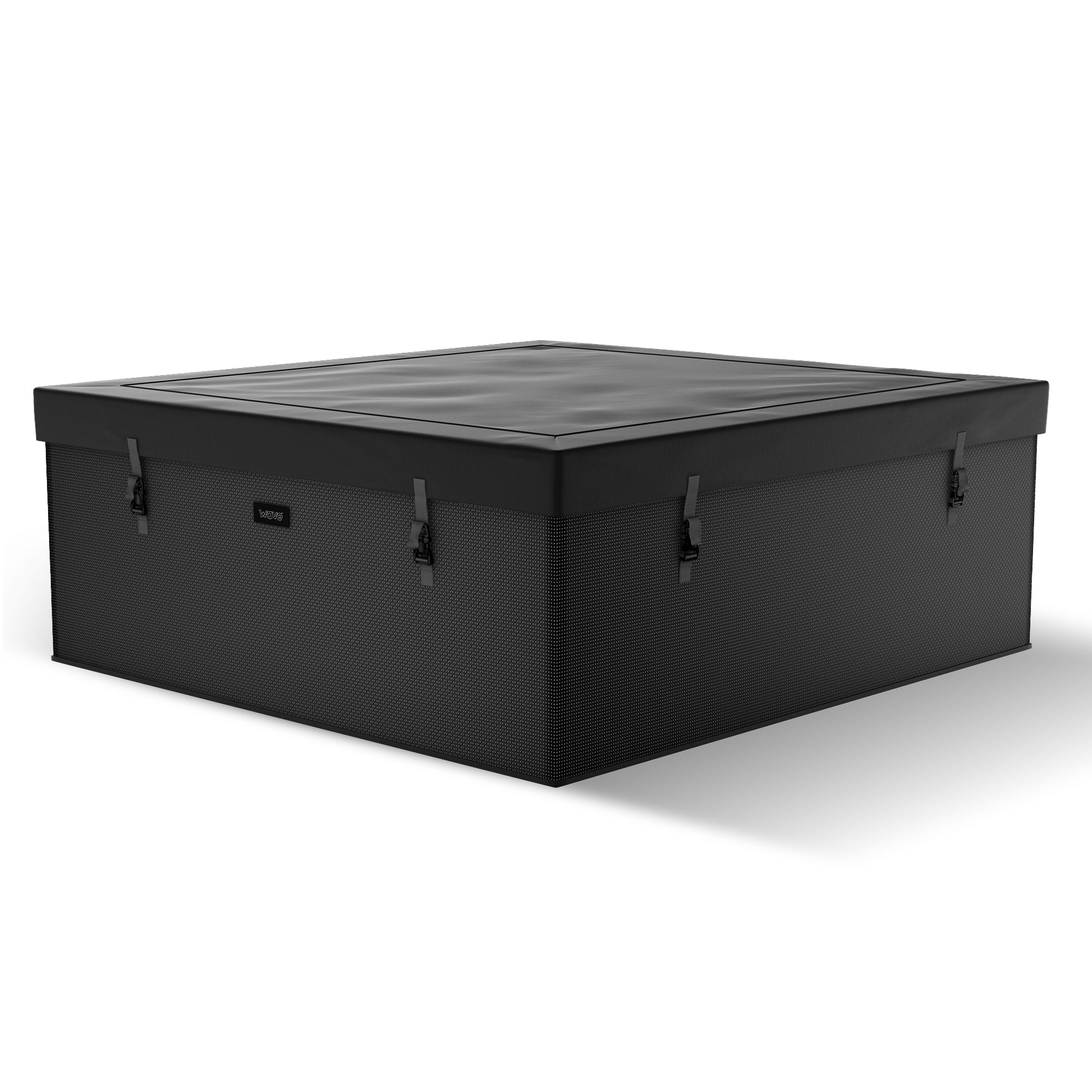Garda | 4/6-Person Eco Foam Hot Tub | Built-In Integrated Heater | Charcoal Black Foam Eco Spas Wave Spas