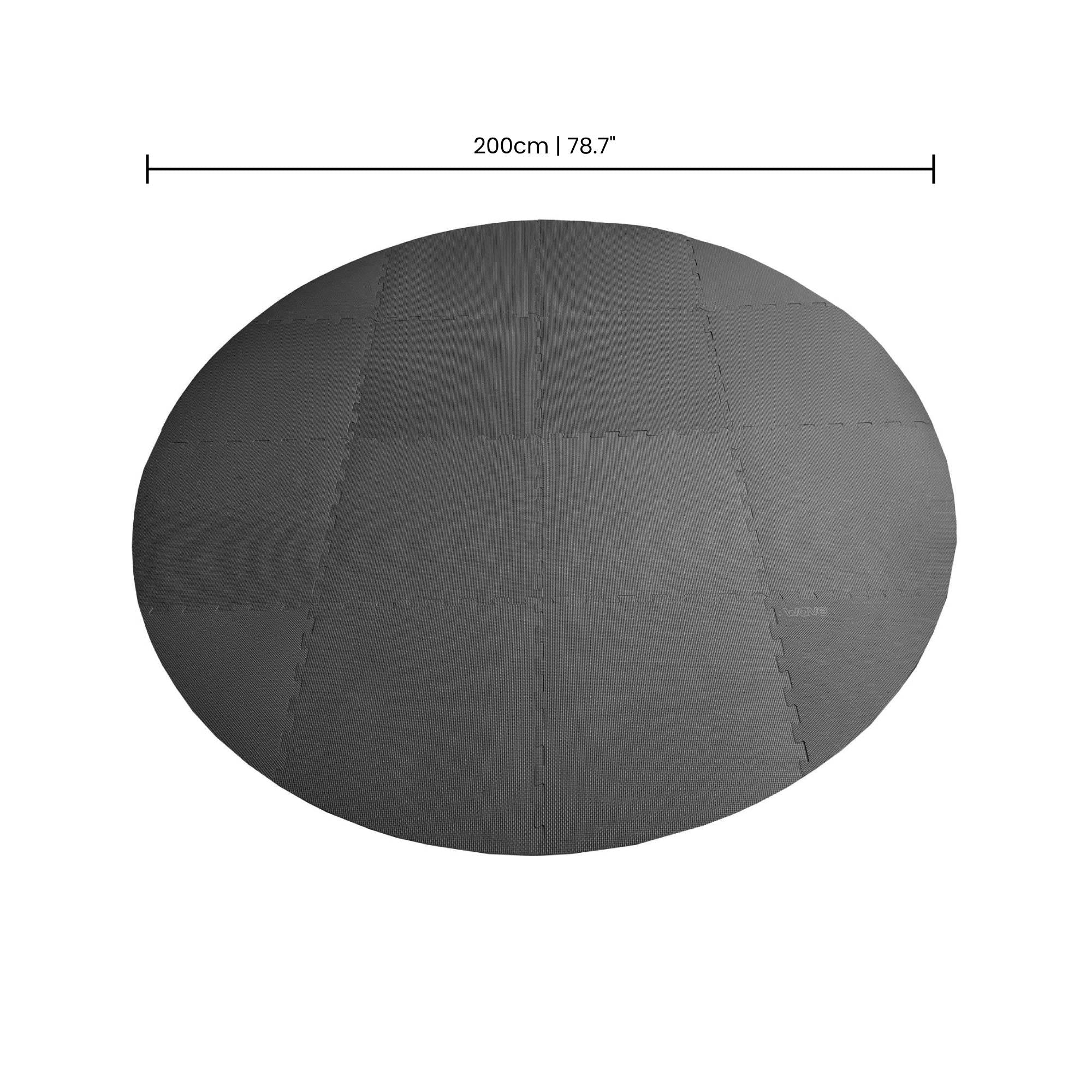 Insulating Foam Mat | Round | 16 Pieces Insulating Floor Mat Wave Spas