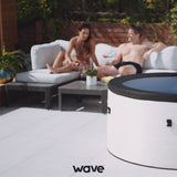Wave Tahoe Rigid Eco Foam Hot Tub, Thermal Efficient, Insulated Spa, Graphite Grey