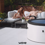 Wave Tahoe Rigid Eco Foam Hot Tub, Thermal Efficient, Insulated Spa, Umber Brown