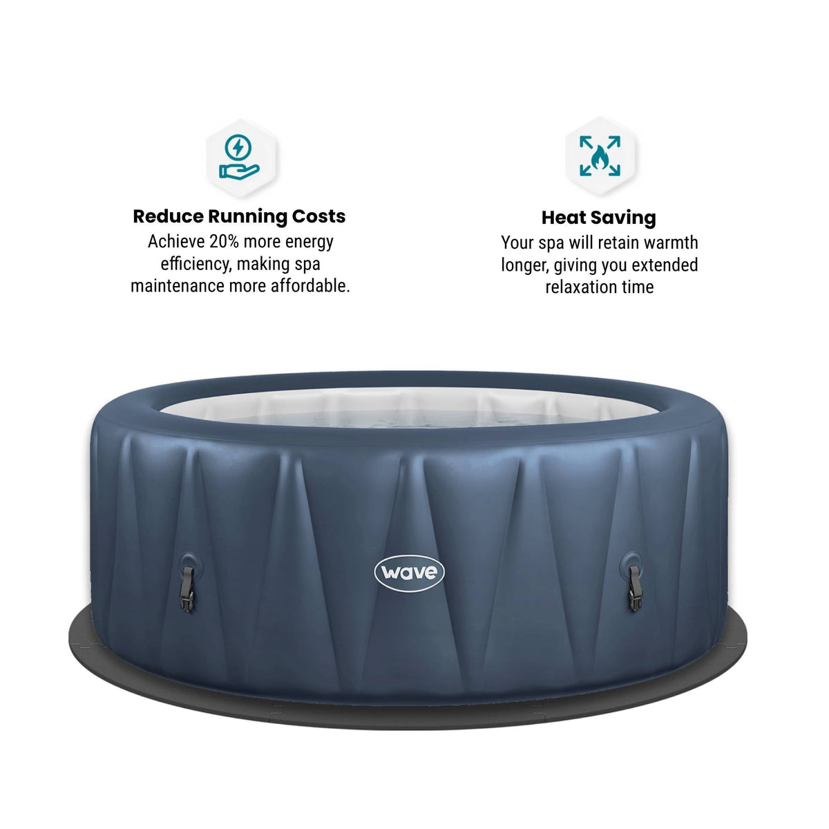 Wave Insulating Foam Mat | Hot Tub Floor Protector | Wave Spas