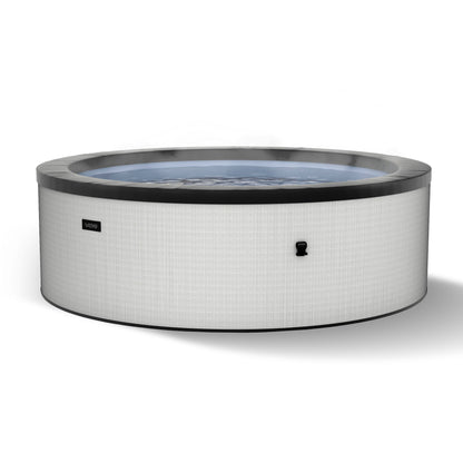 Tahoe | 4/6-Person Eco Foam Hot Tub | Built-In Integrated Heater Foam Eco Spas Wave Spas Graphite Grey Standard 4 Person | 156x70cm