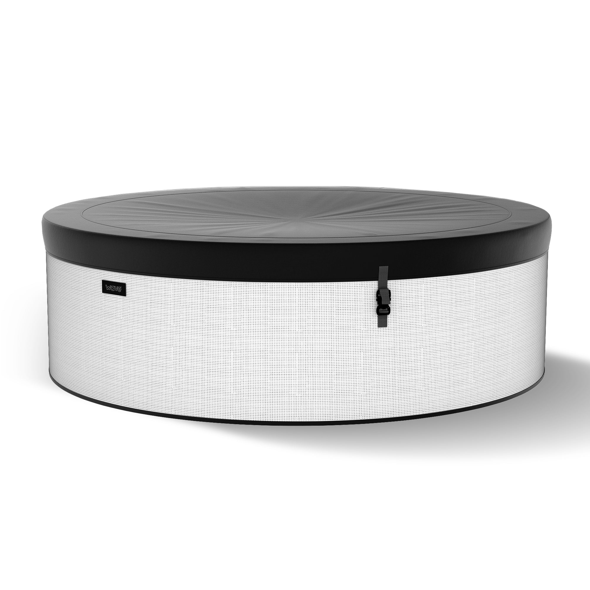 Tahoe | 4/6-Person Eco Foam Hot Tub | Built-In Integrated Heater | Pebble White Foam Eco Spas Wave Spas